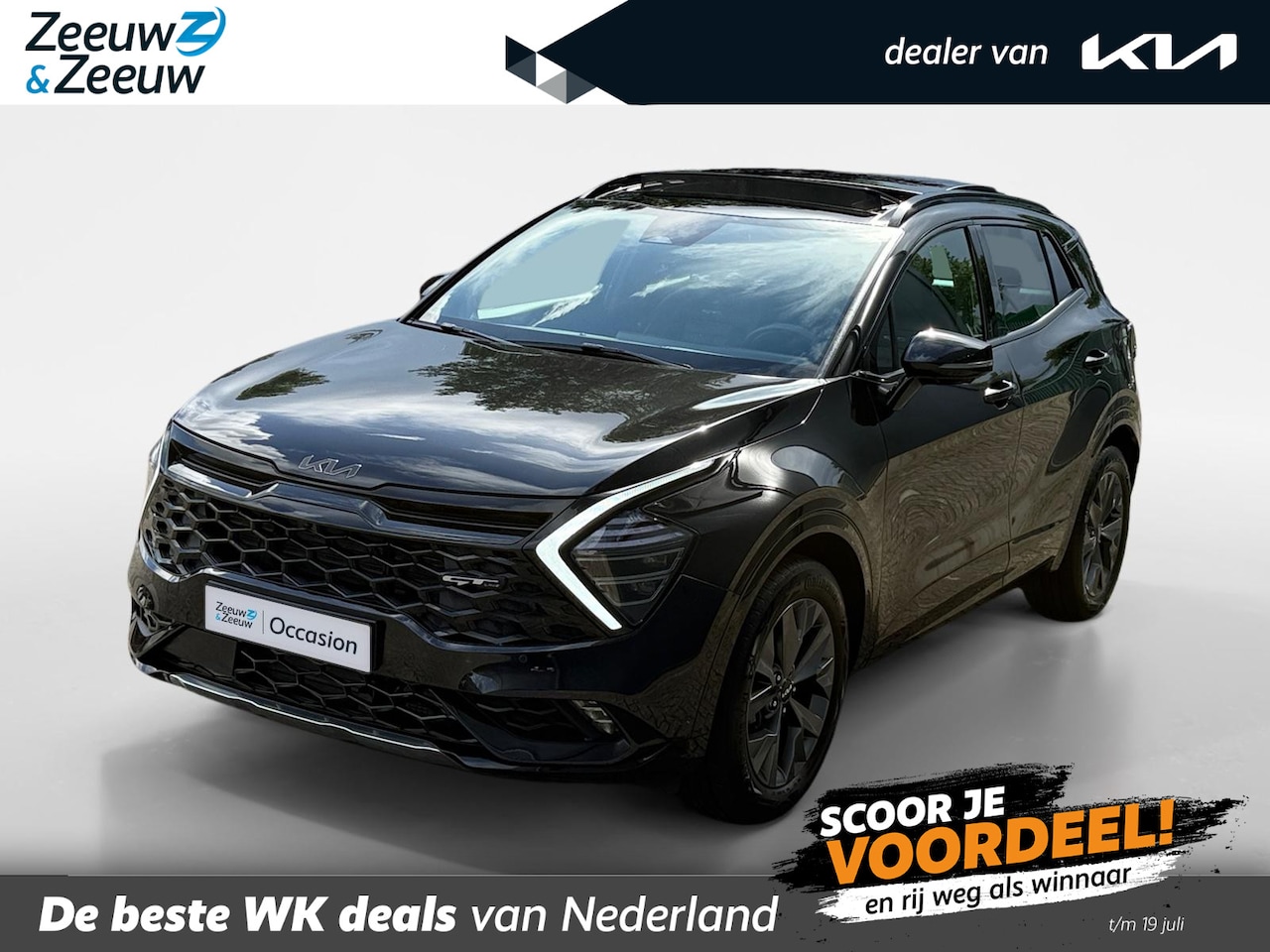 Kia Sportage - 1.6 T-GDi Hybrid GT-PlusLine | Pano | Stoelverwarming + Verkoeling | Stuurverwarming | Nav - AutoWereld.nl