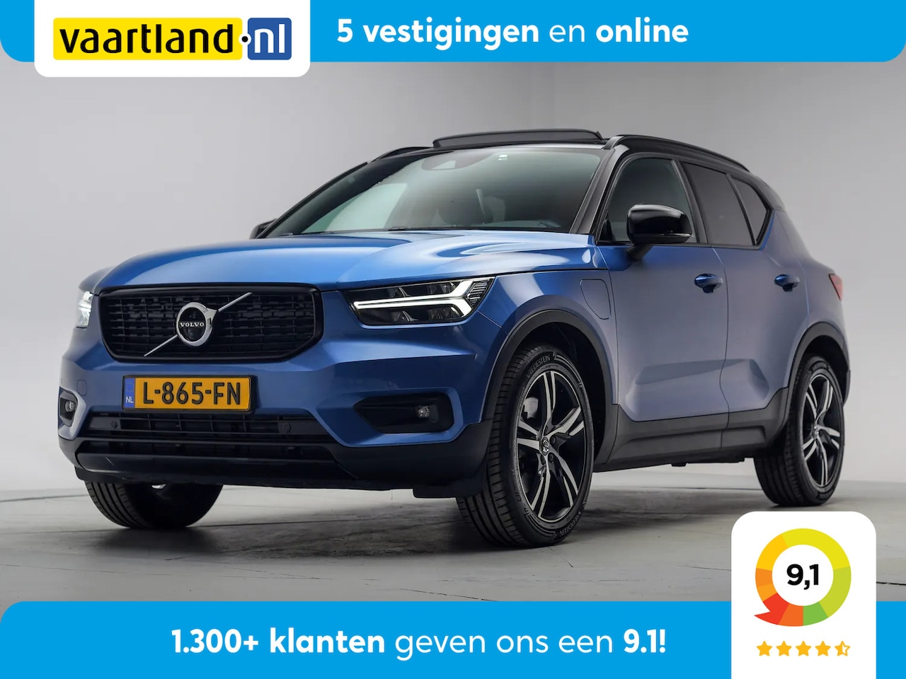 Volvo XC40 - T5 Recharge R-Design Aut. [ Panorama Harman/Kardon Camera ] - AutoWereld.nl