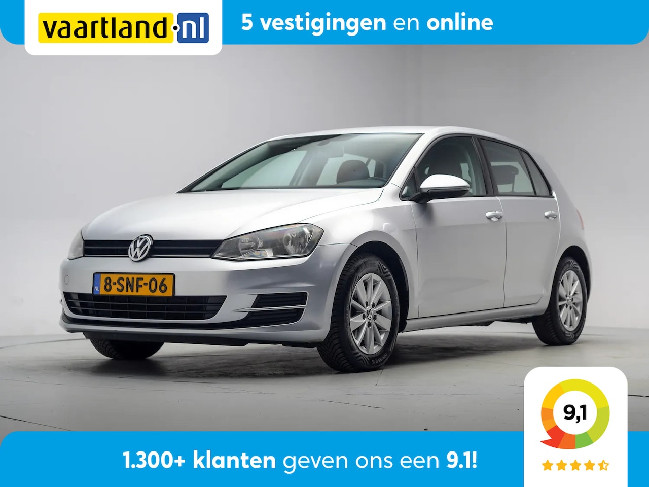 Volkswagen Golf - 1.2 TSI Comfortline 5-drs [ Navigatie Climate Cruise ] - AutoWereld.nl