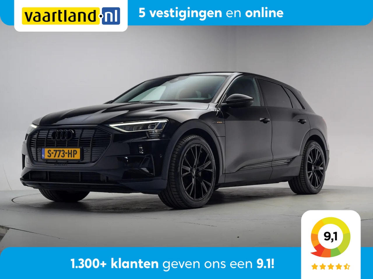 Audi e-tron - 55 Quattro edition 95 kWh Aut .[ Trekhaak Navi PDC Apple / Android Clima Leder Stoelverwar - AutoWereld.nl