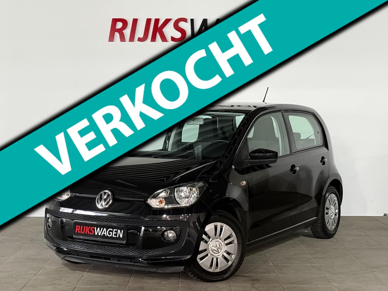 Volkswagen Up! - 1.0 high up! BlueMotion Garmin/Stoelverwarming/Lederstuur - AutoWereld.nl