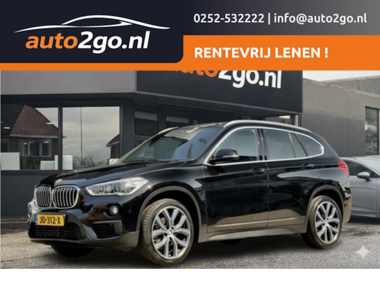 BMW X1 - sDrive16d M-SPORT LEDER NAVI AIRCO PARK-ASSIST 18 INCH-M.VELGEN LED PDC - AutoWereld.nl
