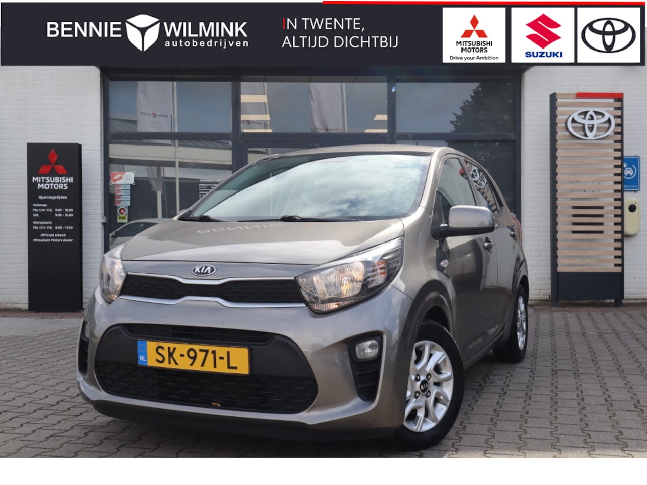 Kia Picanto - 1.0 CVVT Eco PlusLine Airco | 5 Deurs - AutoWereld.nl