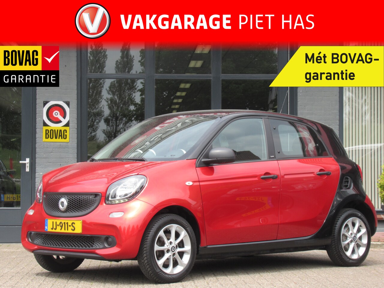 Smart Forfour - 1.0 | Clima-Airco | Cruise Control | Bluetooth | Incl BOVAG Garantie | LED Dagrijverlichti - AutoWereld.nl