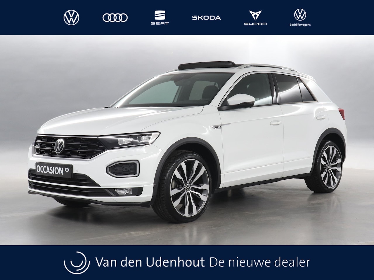 Volkswagen T-Roc - 2.0 TSI 4Motion Sport Business R DSG / Navigatie / Panoramadak / Stoelverwarming - AutoWereld.nl