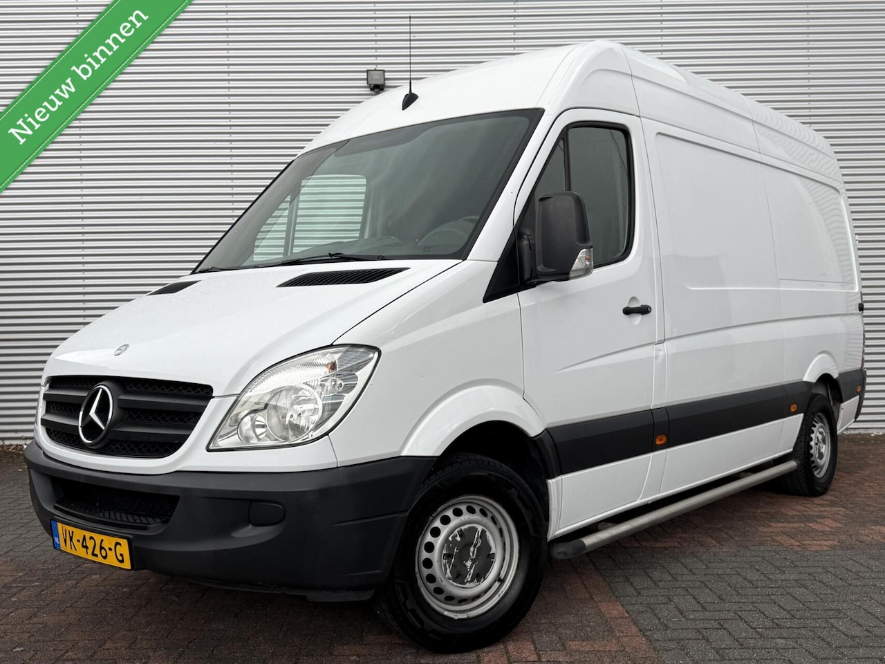 Mercedes-Benz Sprinter - bestel 310 2.2 CDI 366 Lang Hoog Airco Trekhaak Audio Rechter Schuifdeur 2 Zits Bank Uniek - AutoWereld.nl