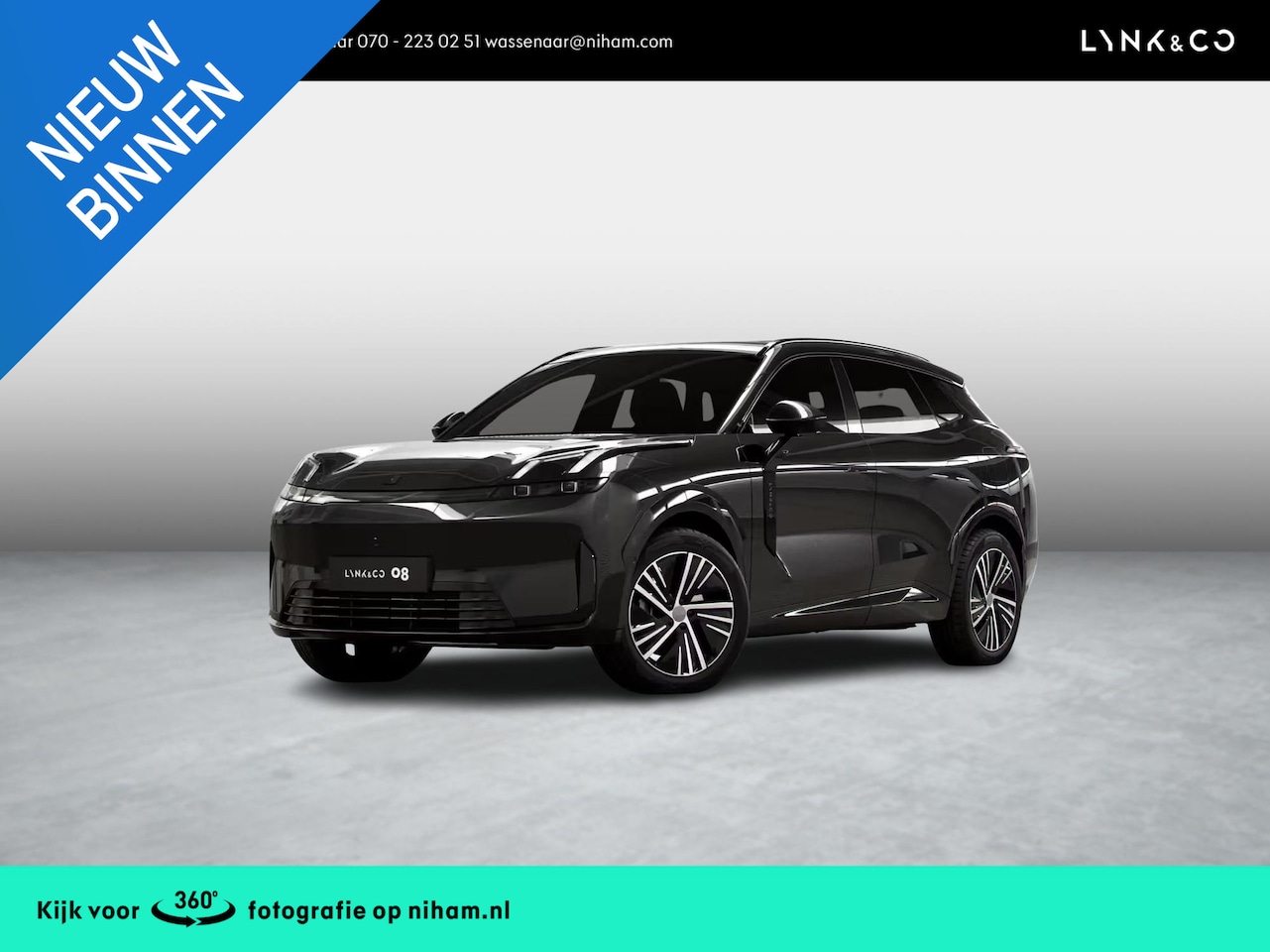 Lynk & Co 08 - 1.5 PHEV BUSINESS EDITION -PANO.DAK|360°CAM|POWER-SEATS|ADAP.CRUISE|LED|CARPLAY|19" - AutoWereld.nl