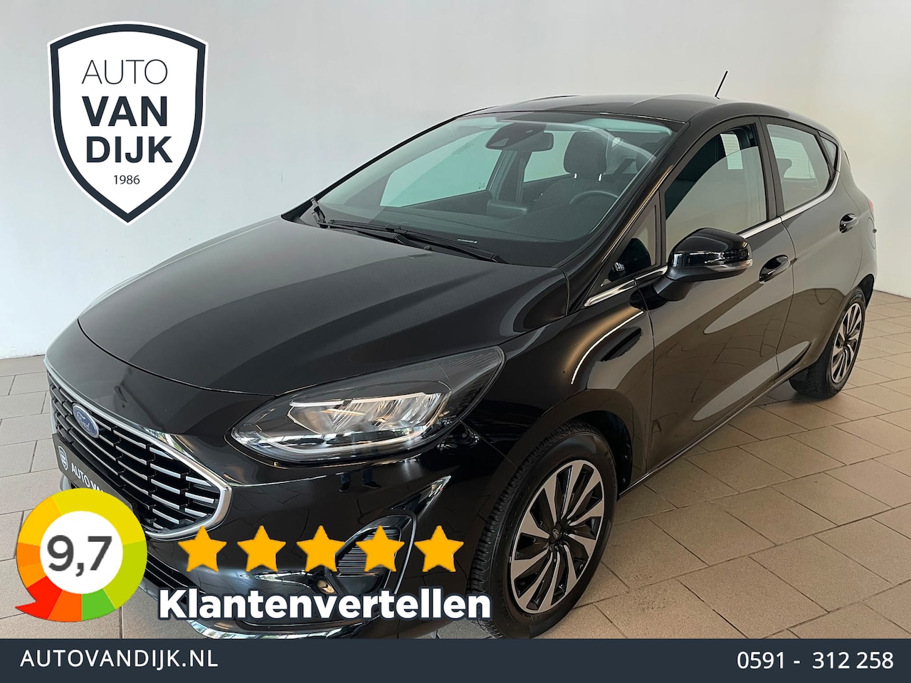 Ford Fiesta - 1.0 EcoBoost Hybrid Titanium 1.0 EcoBoost Hybrid Titanium - AutoWereld.nl