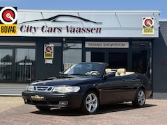 Saab 9-3 Cabrio - 2.0 Turbo SE 200 pk youngtimer nieuwe apk climate ctr leder lmv 16 inch in zeer nette staa