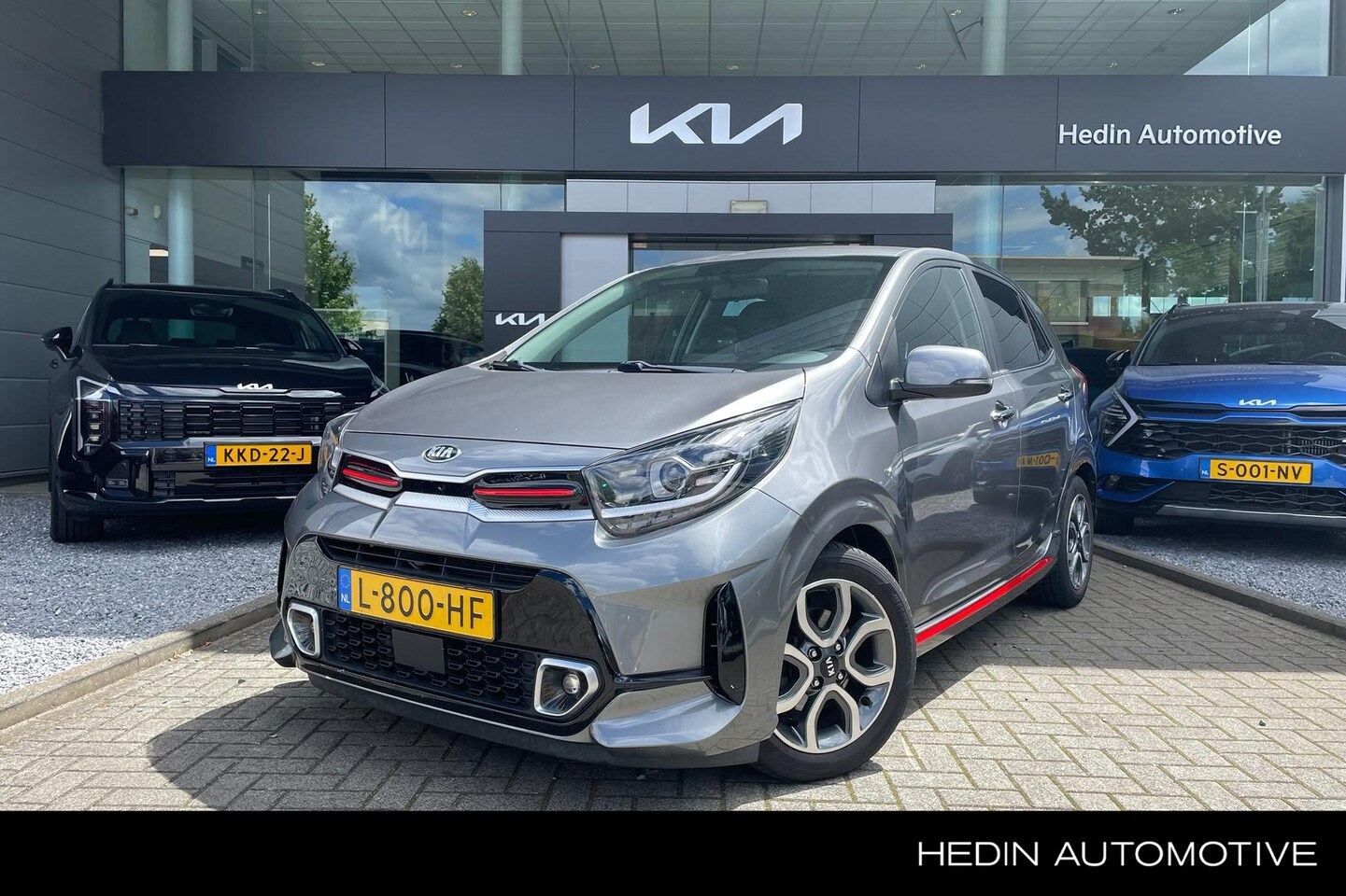 Kia Picanto - 1.0 DPi GT-Line | Leder | Keyless entry | Navigatie | Climate control | - AutoWereld.nl