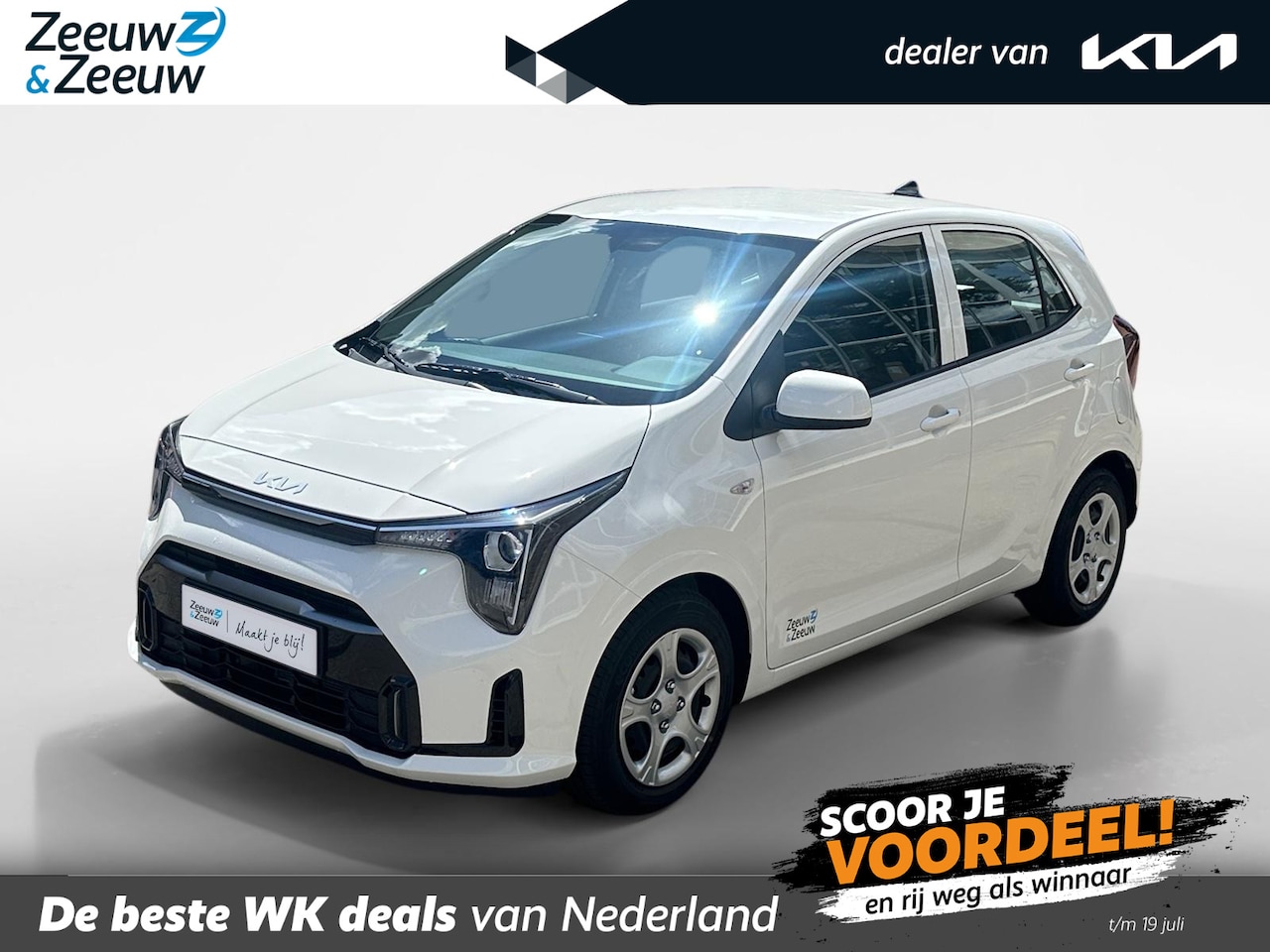 Kia Picanto - 1.0 GDi DynamicLine Achteruitrij camera | Navigatie | Apple Carplay / Android auto | - AutoWereld.nl