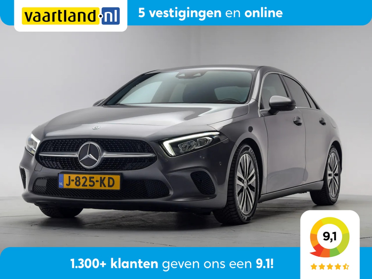 Mercedes-Benz A-klasse - 180d Business Solution Luxury Aut. [ Sfeerverlichting Widescreen Leder Stoelverwarming ] - AutoWereld.nl