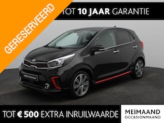 Kia Picanto - 1.0 T-GDI GT-Line Leder | Stoelverwarming | Camera | Navi | Clima | Keyless | Cruise
