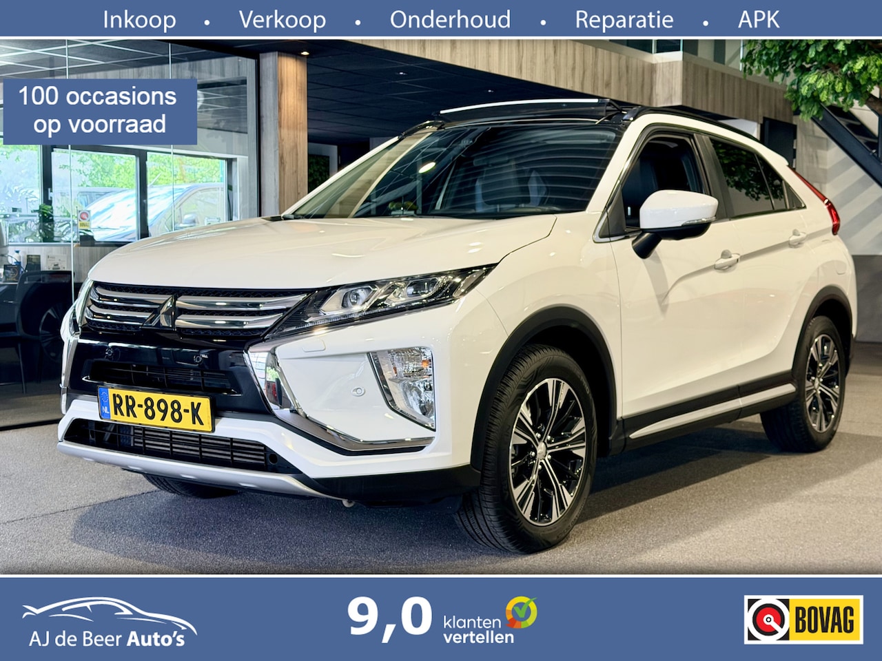 Mitsubishi Eclipse Cross - 1.5 DI-T Instyle Panorama | Trekhaak | 360 Camera | Stuur/stoel verwarming | NAP - AutoWereld.nl