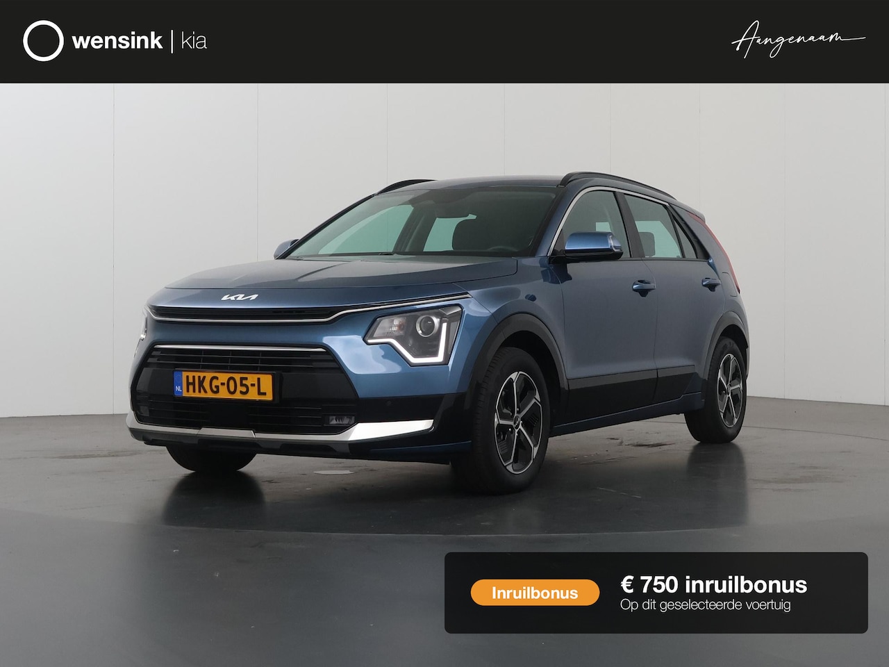 Kia Niro - 1.6 GDi Hybrid DynamicLine | Navigatie | DAB | Camera | Apple CarPlay/Android Auto | Stuur - AutoWereld.nl