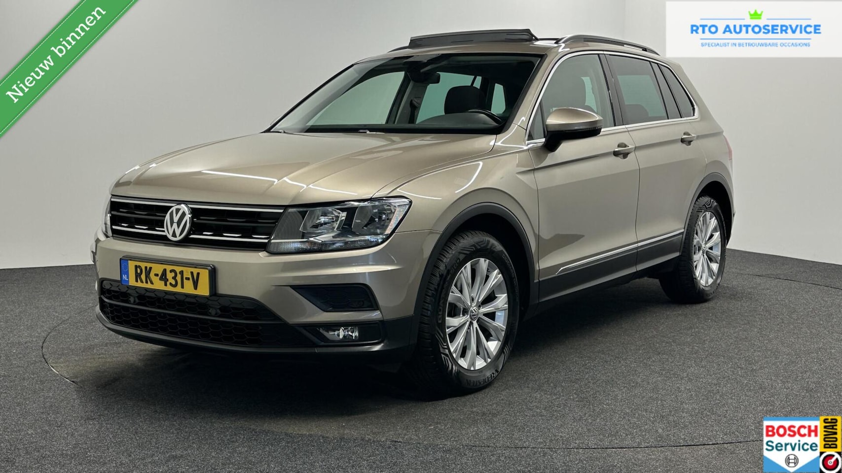 Volkswagen Tiguan - 1.4 TSI ACT Comfortline Business R PANO CARPLAY ECC TREKHAAK NAVI. - AutoWereld.nl