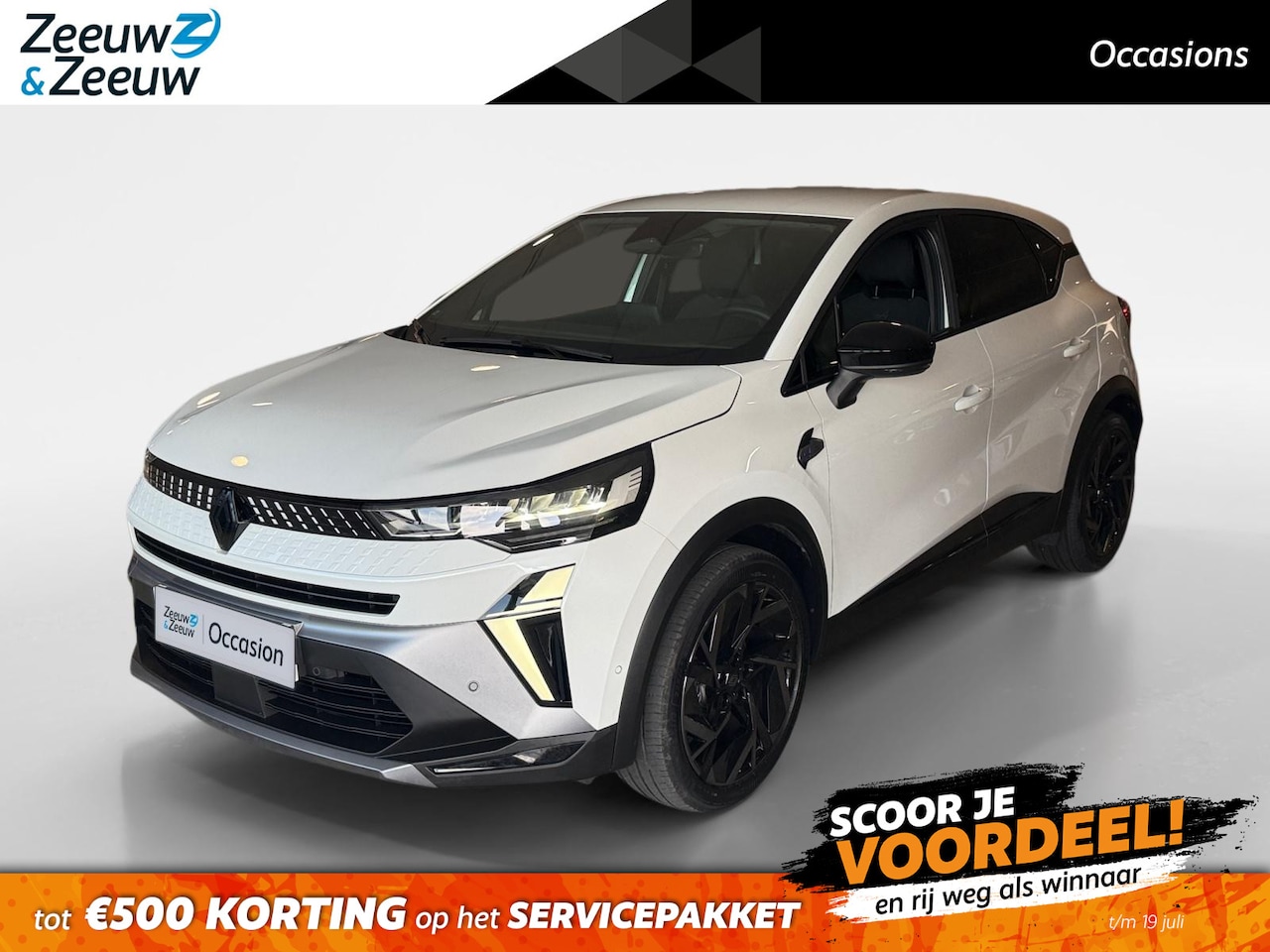 Renault Captur - 1.6 E-Tech full hybrid 145 Esprit Alpine *Automaat*Navi+Camera*Climate*Adaptive Cruise*Stu - AutoWereld.nl