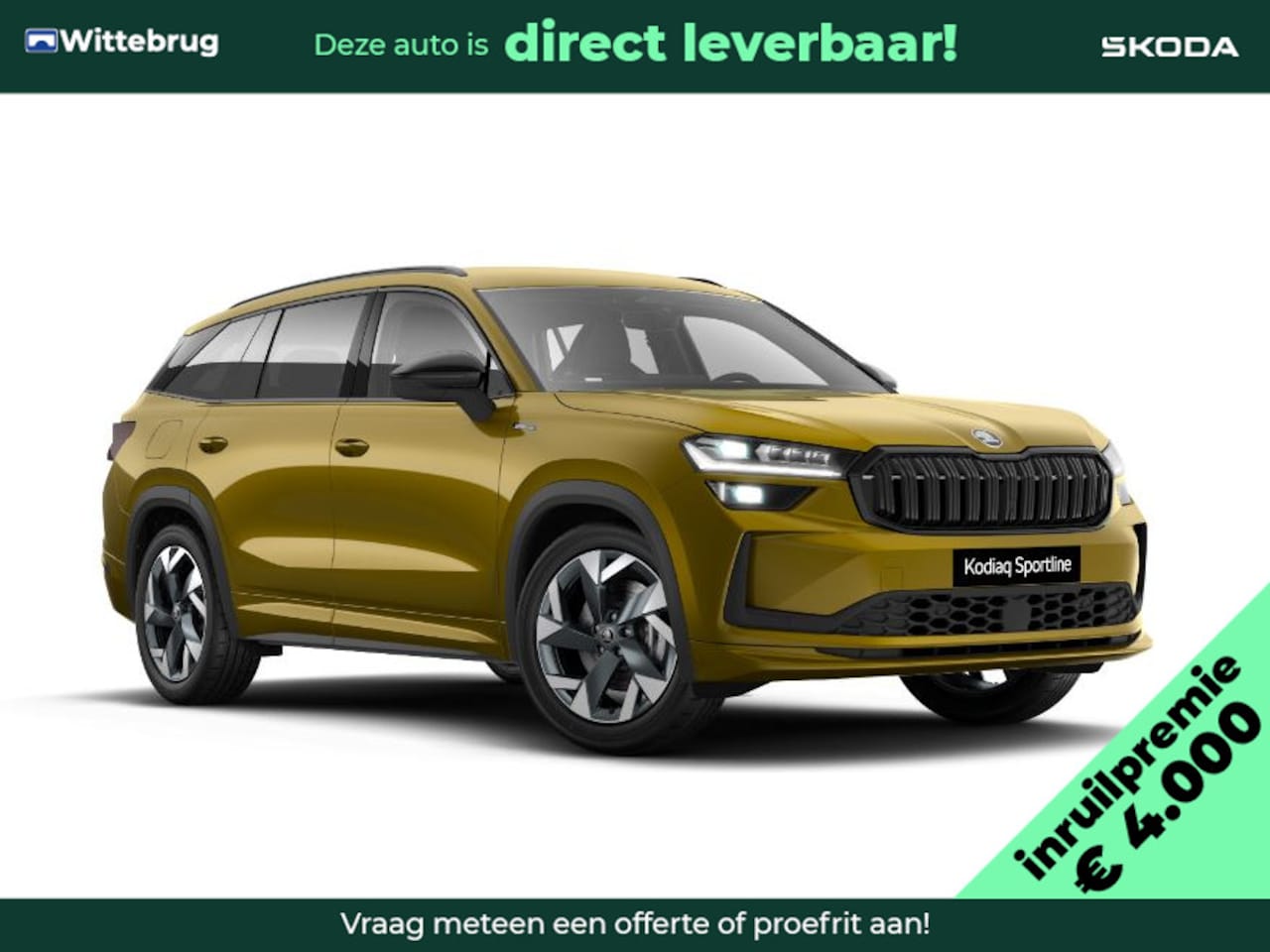 Skoda Kodiaq - 1.5 TSI PHEV Sportline Business / Comfortpakket / Trekhaak / Schuif kantel dak / - AutoWereld.nl