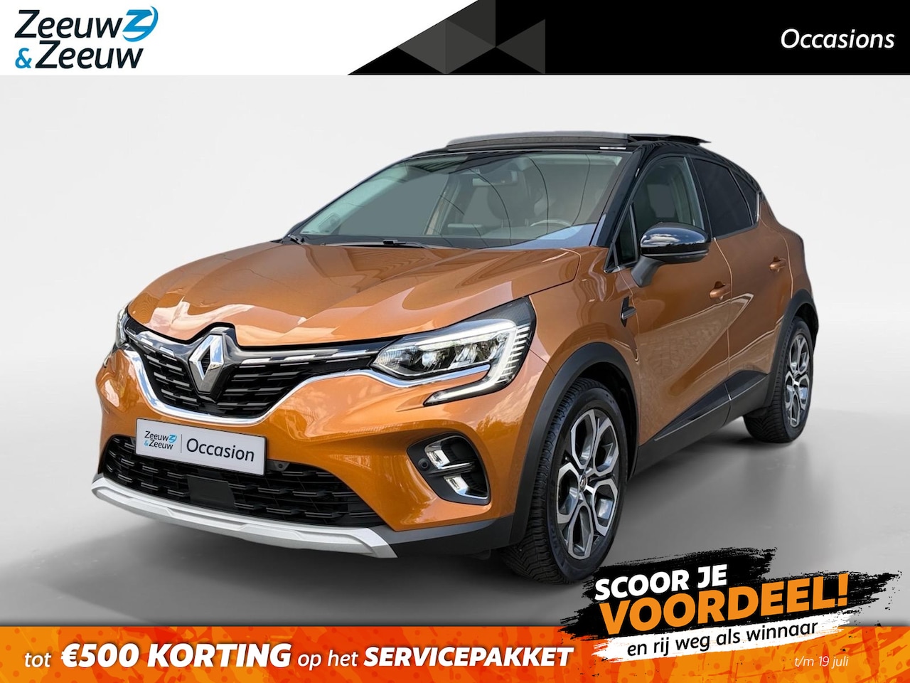 Renault Captur - 140PK TCe Intens Automaat | Schuif/Kantel Dak | Digital Cockpit | 9,3" Navi | Camera | Par - AutoWereld.nl