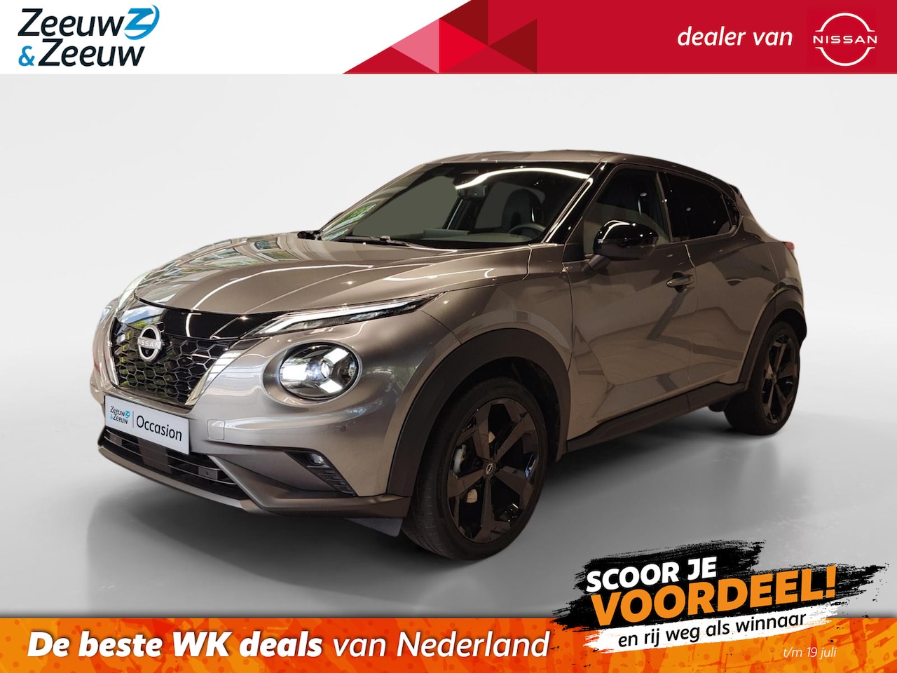 Nissan Juke - 1.6 Hybrid Tekna | AUTOMAAT | BOSE AUDIO SYSTEEM | 360 CAMERA | FABRIEKSGARANTIE T/M 2035! - AutoWereld.nl