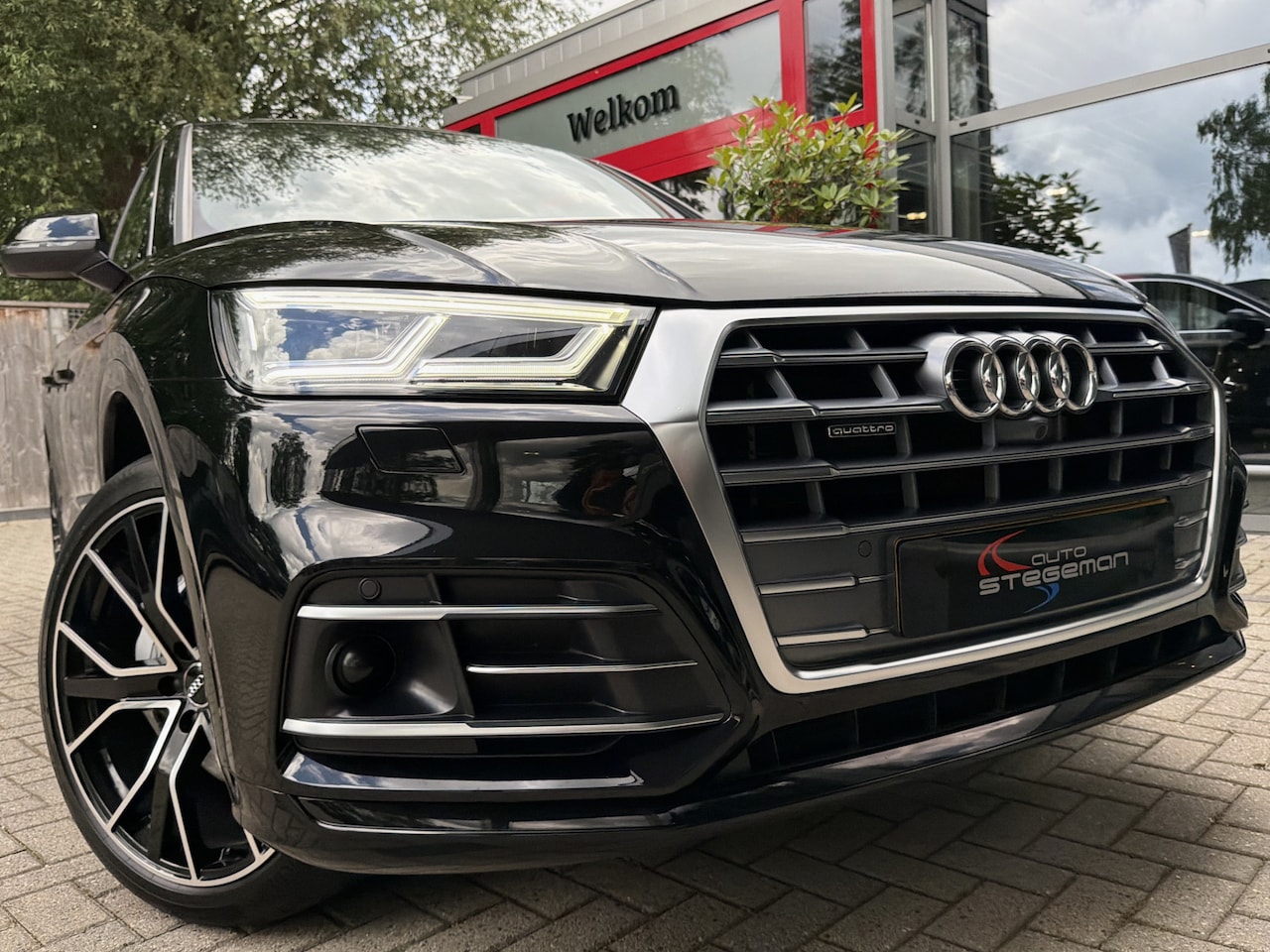 Audi Q5 - 50 TFSI-e QUATTRO *!* S-LINE *!* RADAR/ 360 CAMERA/ 21 INCH/ MATRIX/ TREKHAAK *!* - AutoWereld.nl