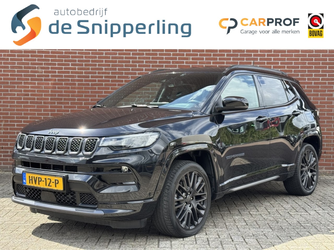 Jeep Compass - 4xe 240 Hyb. S NAV ADAPT-CRUISE CARPLAY STOELVW CAMERA - AutoWereld.nl