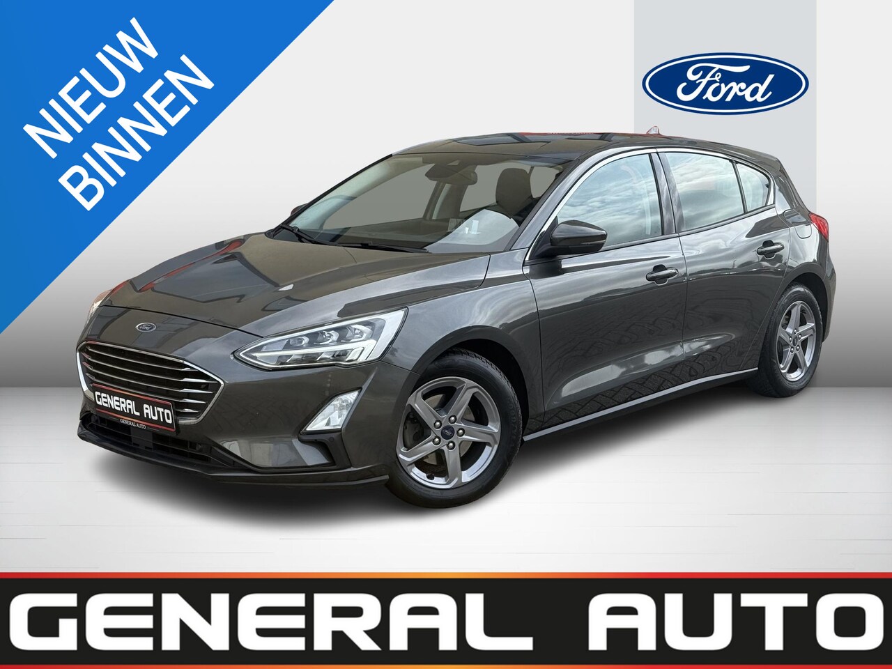 Ford Focus - 1.0 EcoBoost Titanium X, AUTOMAAT, LED, LINE - AutoWereld.nl