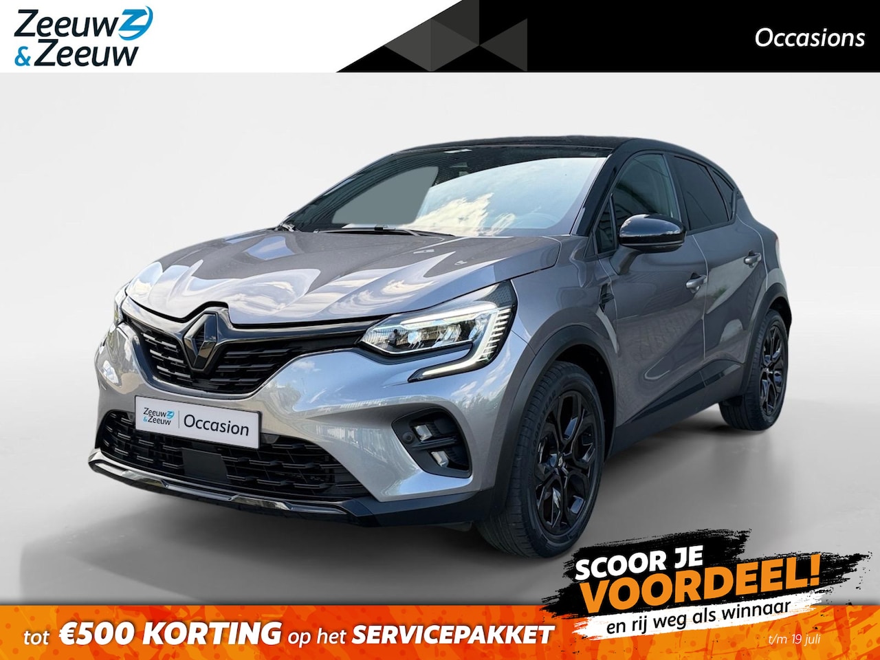 Renault Captur - 145PK E-Tech Hybrid SL Rive Gauche Automaat | Camera | Apple CarPlay/Android Auto | Parkee - AutoWereld.nl