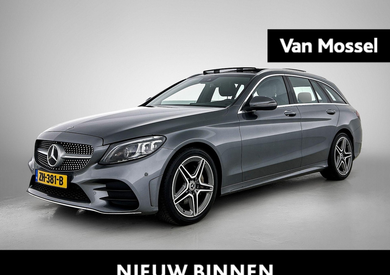 Mercedes-Benz C-klasse Estate - 160 Business Solution AMG Plus Upgrade Edition | Automaat | Panoramadak | Camera | Stoelve - AutoWereld.nl