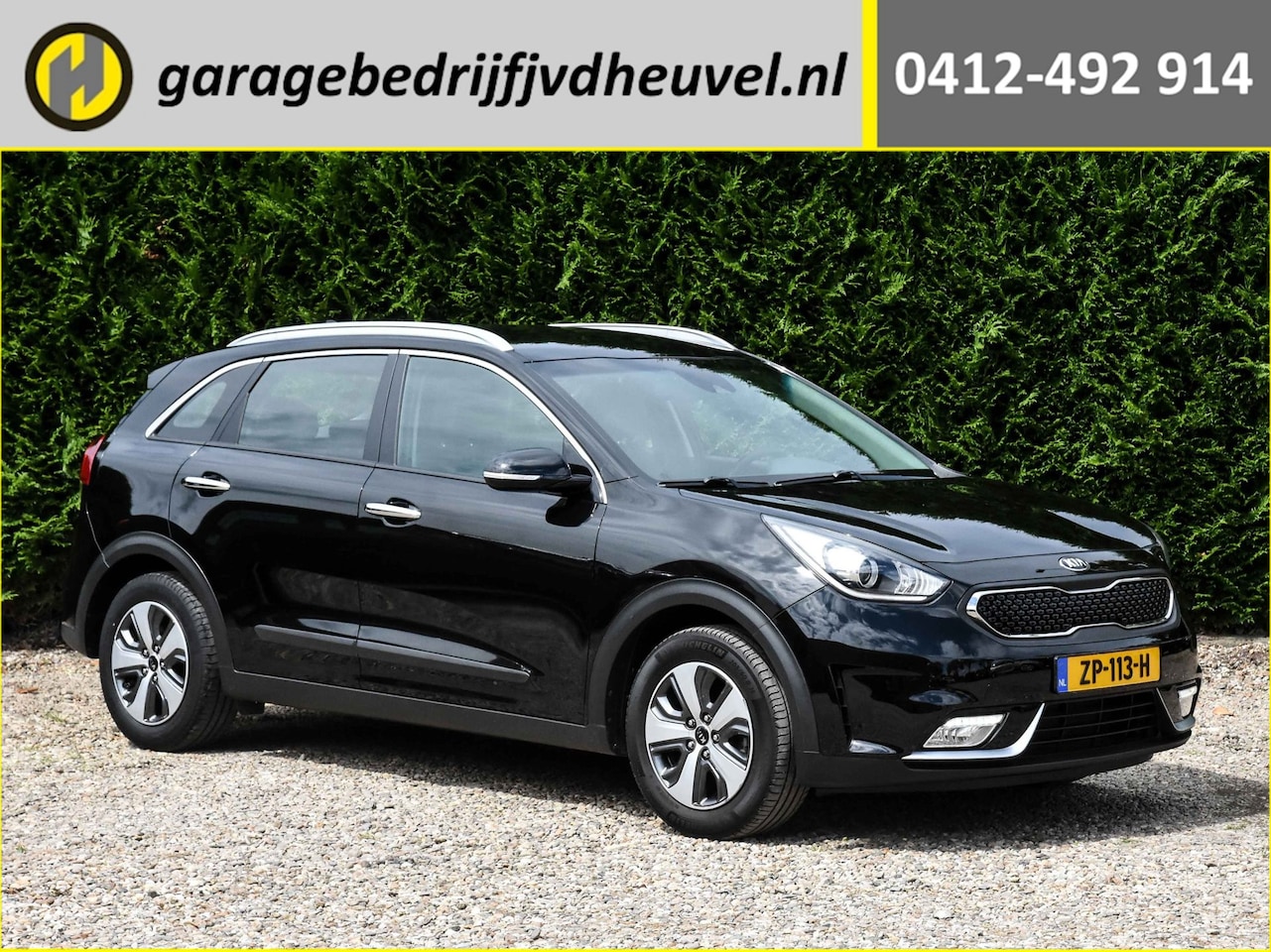 Kia Niro - 1.6 GDi Hybrid DynamicLine automaat / camera / cruise control / lane assist / USB-aansluit - AutoWereld.nl