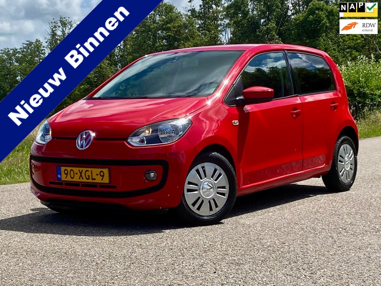 Volkswagen Up! - 1.0 move up! BlueMotion 5DRS Airco Navi Stoelverwarming Electrische Ramen Trekhaak Perfect - AutoWereld.nl