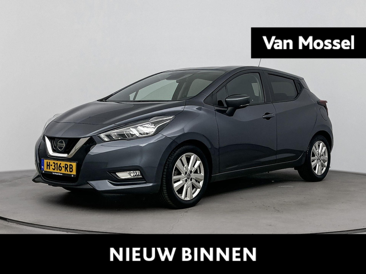 Nissan Micra - 1.0 IG-T N-Connecta | airco | Apple Carplay/Android | cruise control | lichtmetalen velgen - AutoWereld.nl