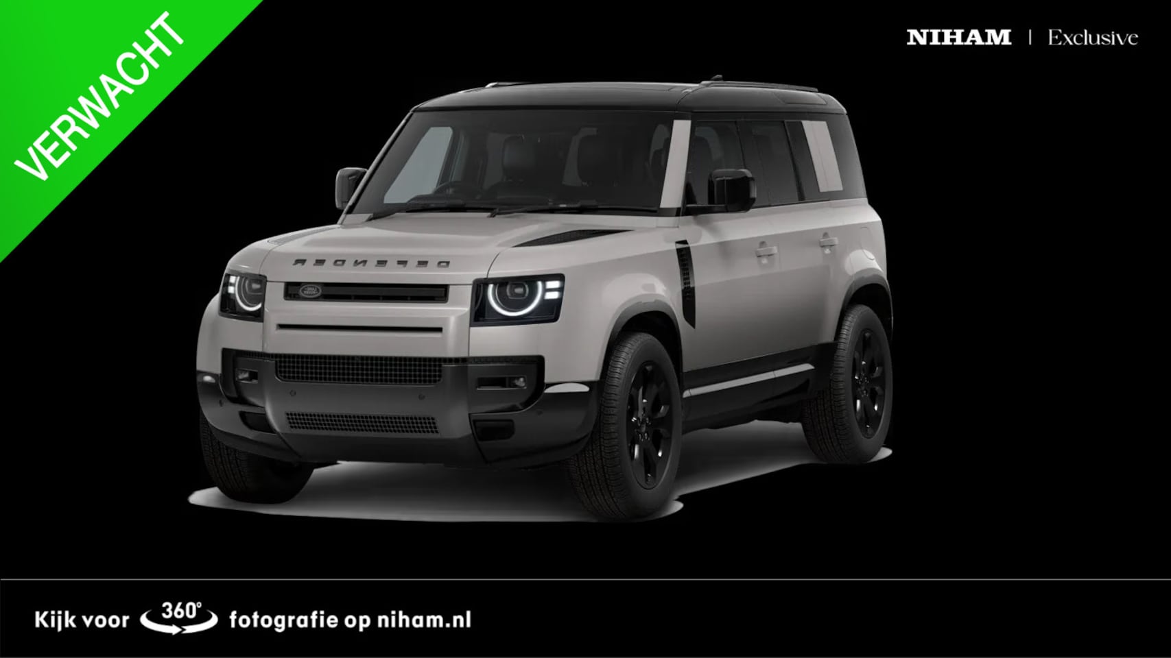 Land Rover Defender 110 - 2.0 P300e 110 X-Dynamic SE BORASCO-GREY|PANO DAK|TREKHAAK|20"LM VELGEN|COLD CLIMATE PACK|S - AutoWereld.nl