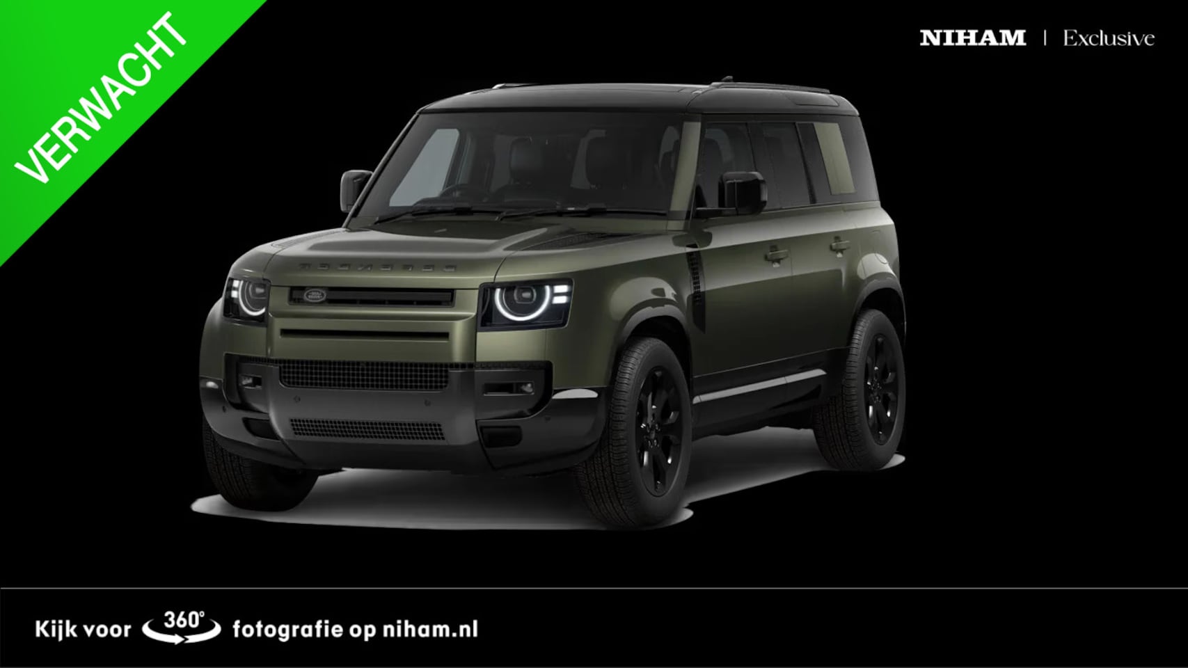 Land Rover Defender 110 - 2.0 P300e 110 X-Dynamic SE WOOLSTONE METALLIC|PANO DAK|TREKHAAK|20"LM VELGEN|COLD CLIMATE - AutoWereld.nl