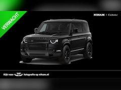 Land Rover Defender 110 - 2.0 P300e 110 X-Dynamic SE SANTORINI BLACK|PANO DAK|TREKHAAK|20"LM VELGEN|COLD CLIMATE PAC