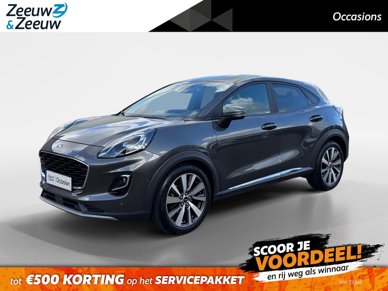Ford Puma - 1.0 EcoBoost Hybrid Titanium X | NL Auto | Dealer onderhouden | Driver assistance pack | W - AutoWereld.nl