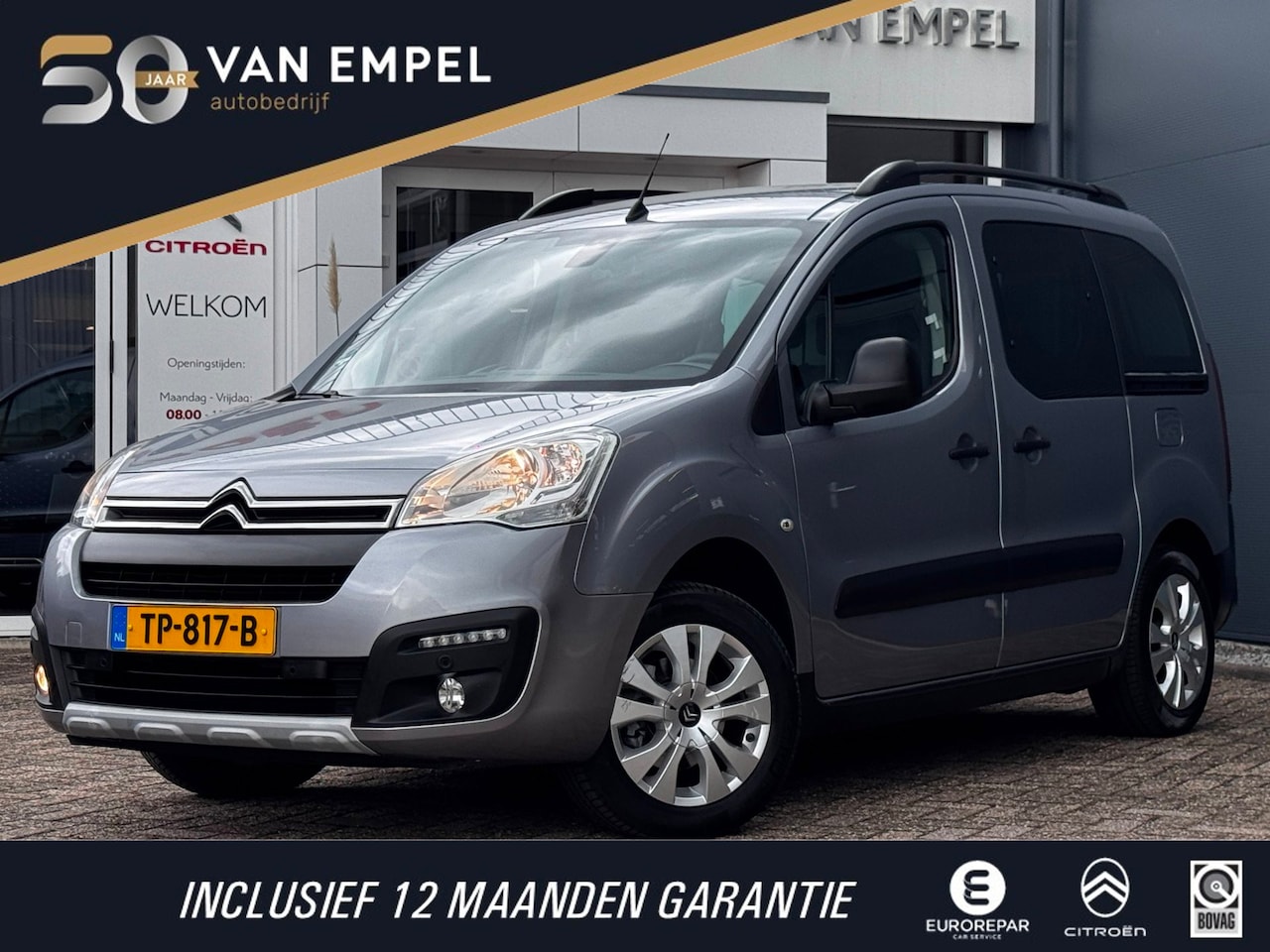 Citroën Berlingo - 1.2 PureTech XTR | Trekhaak | Camera | PDC voor + achter | Navigatie | Climate Control - AutoWereld.nl