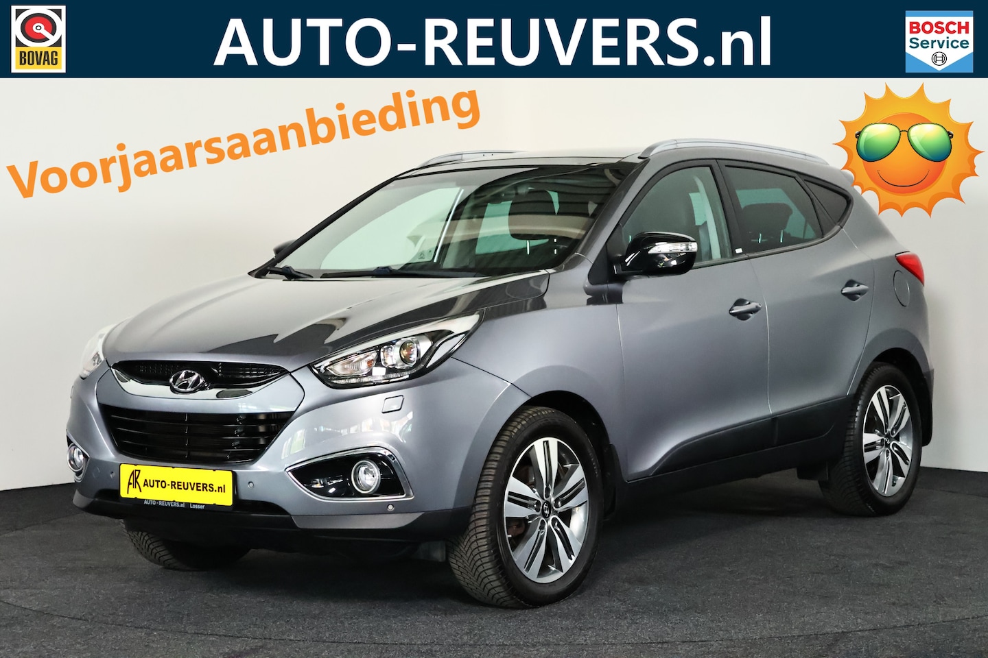 Hyundai ix35 - 2.0 CRDi 4WD Style / Opendak / Leder / Navi / Camera - AutoWereld.nl
