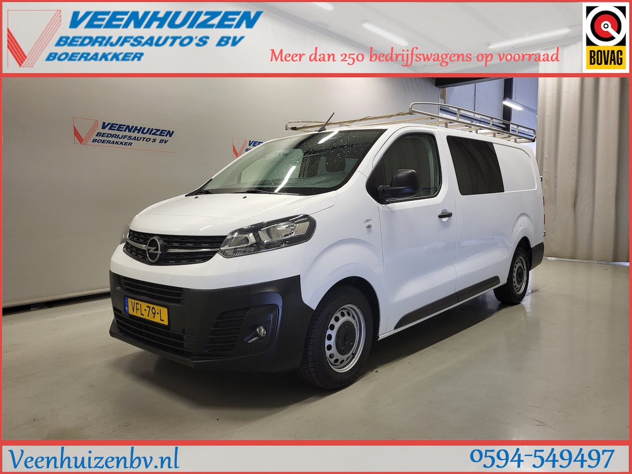 Opel Vivaro - 2.0CDTI L3/H1 Dubbele Cabine Euro 6! - AutoWereld.nl