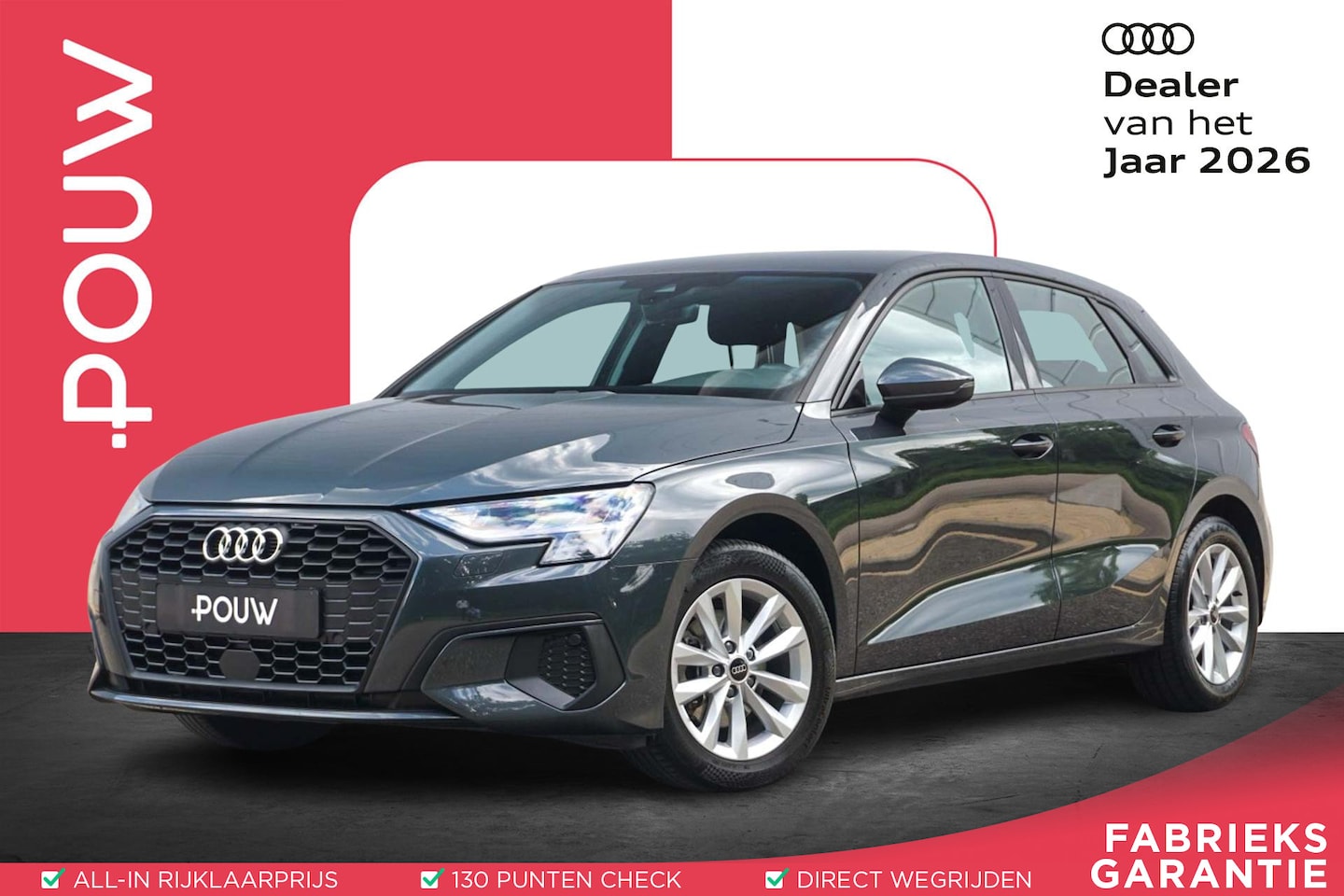 Audi A3 Sportback - 30 TFSI 110pk S-tronic Pro Line | PDC | Smartphone Interface | Cruise Control - AutoWereld.nl