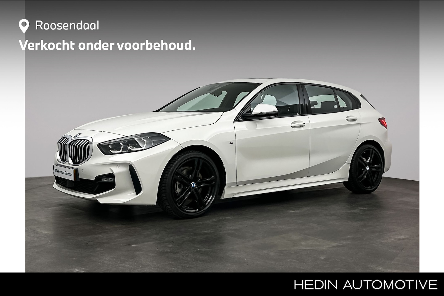 BMW 1-serie - 118i High Executive M-Sport | Glazen panoramadak | Hi-Fi | PDC voor en achter | Grootlicht - AutoWereld.nl