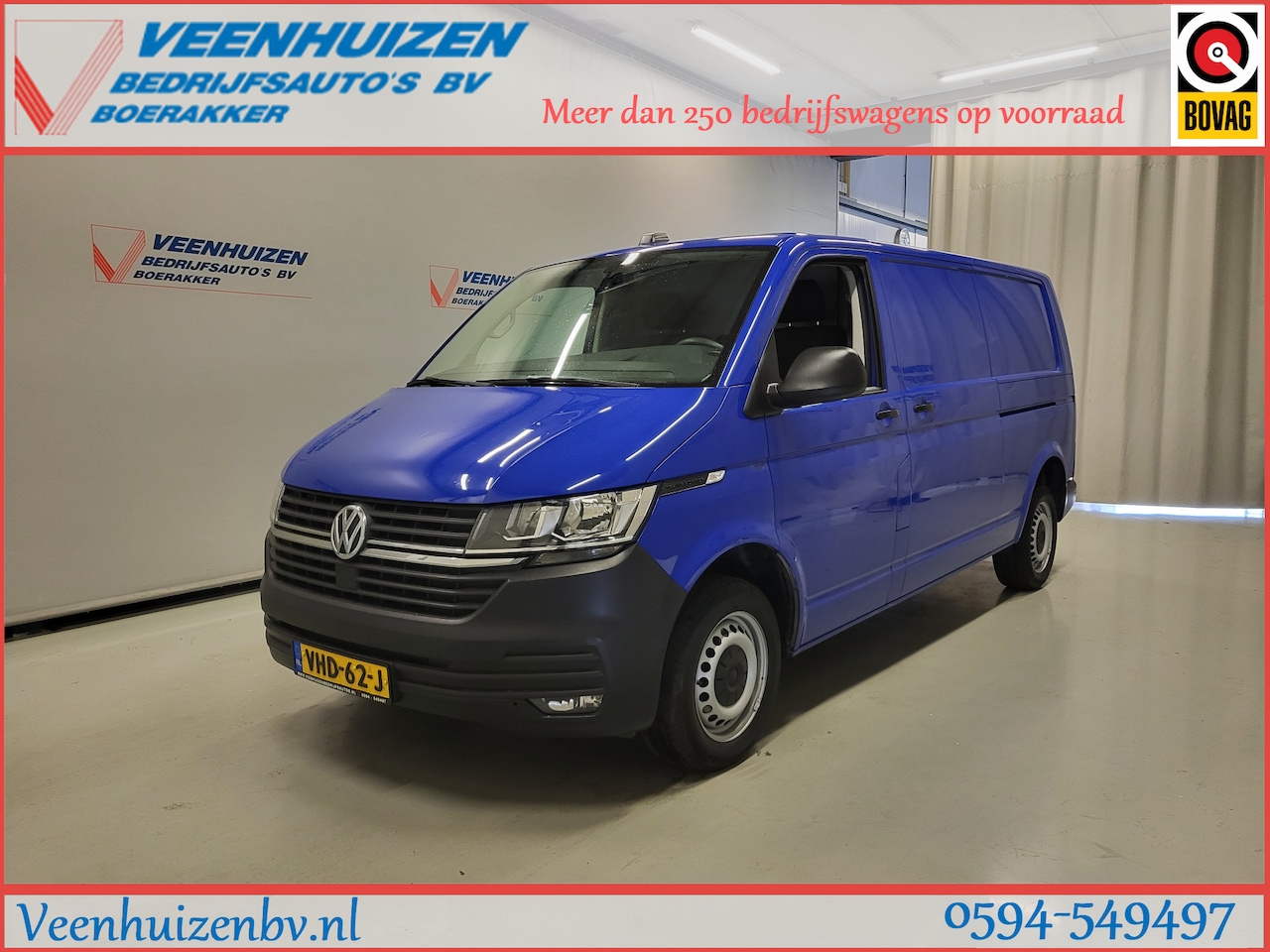 Volkswagen Transporter - 2.0TDI L2/H1 Automaat 2X Schuifdeur Euro 6! - AutoWereld.nl