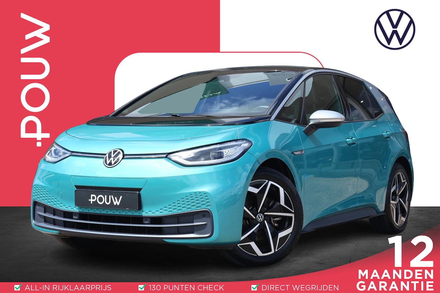 Volkswagen ID.3 - 204pk First Plus 58 kWh | Camera | Adaptive Cruise | PDC | Navigatie | Apple Carplay | Sto - AutoWereld.nl
