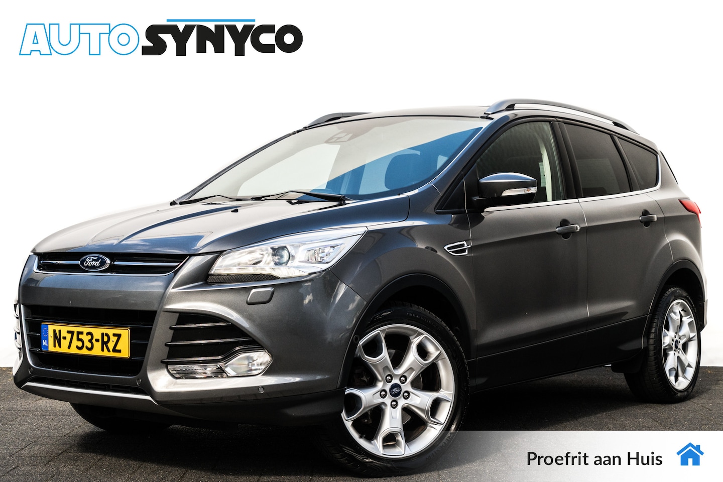 Ford Kuga - 1.6 Titanium 4WD Aut. | Panoramadak | Trekhaak | Adap. Cruise | PDC | Xenon - AutoWereld.nl
