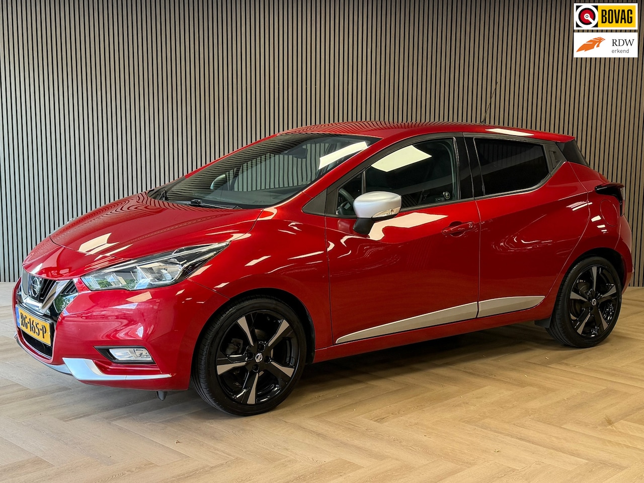 Nissan Micra - 1.0L Acenta AIRCO CRUISE APPLE CARPLAY BLUETOOTH AUX USB - AutoWereld.nl