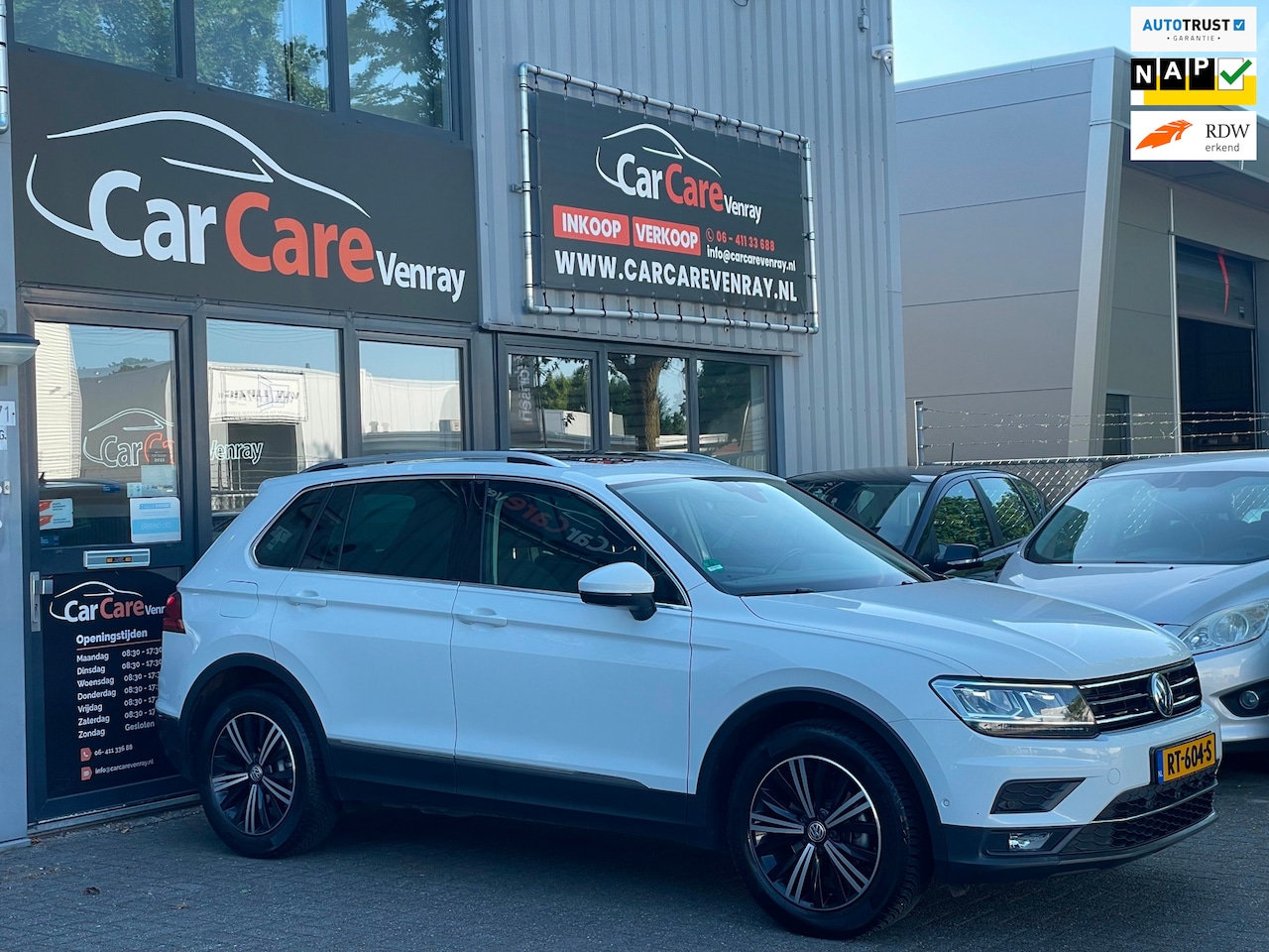 Volkswagen Tiguan - 1.4 TSI ACT Highline|AUTOMAAT|APK12-2026|ACC|NAVIGATIE|PANO|MASSAGESTOEL|DAB+ - AutoWereld.nl