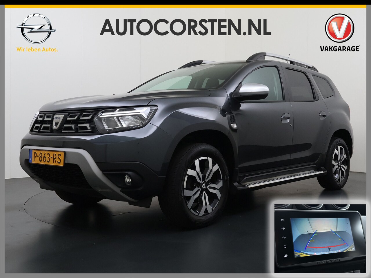 Dacia Duster - 1.3TCe 131PK Prestige Trekhaak Navi Camera Apple Carplay Android Auto Ecc Bluetooth Cruise - AutoWereld.nl