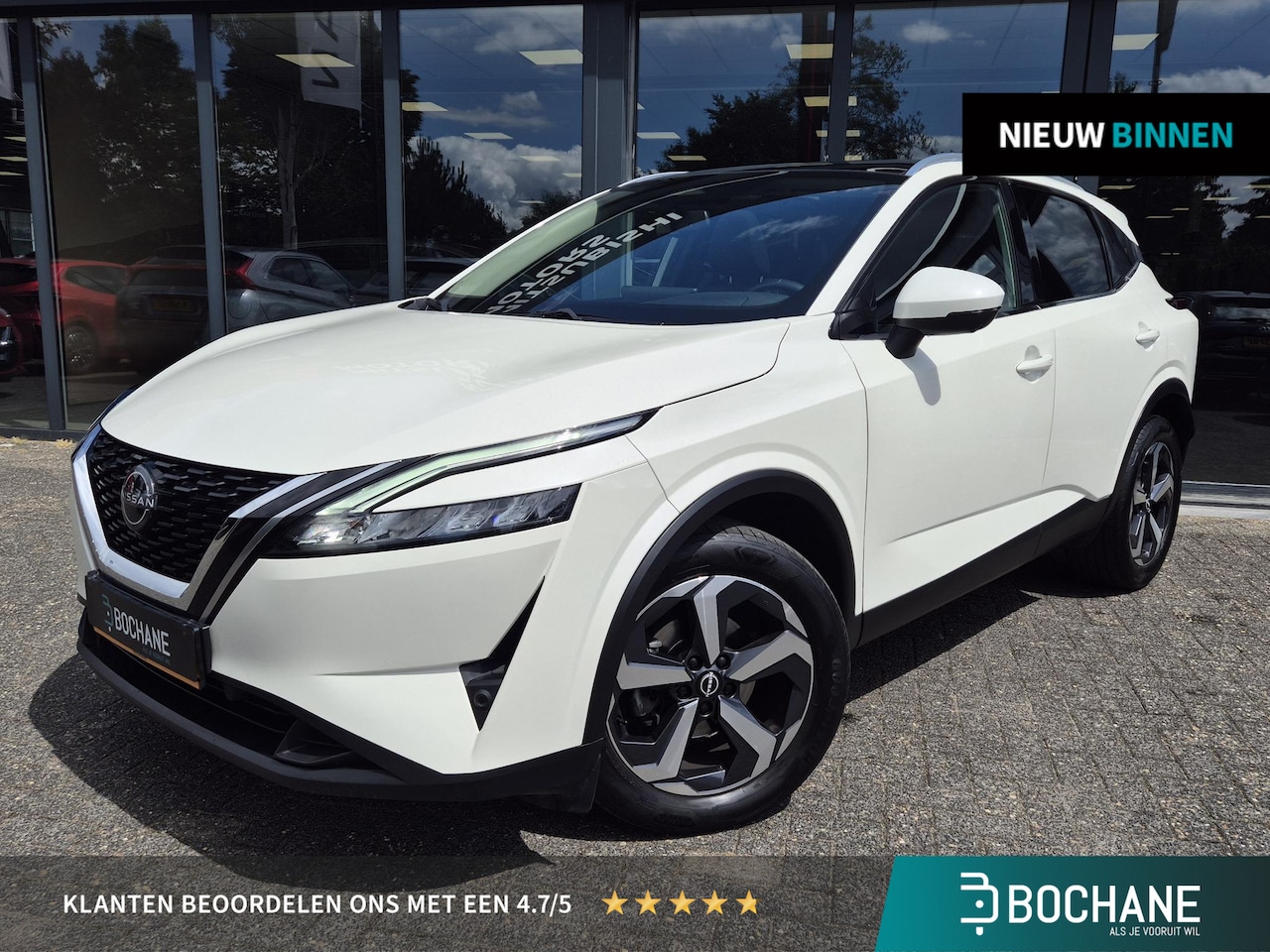 Nissan Qashqai - 1.3 MHEV Xtronic N-Connecta | Navigatie | AppleCarplay/AndroidAuto | Panoramadak | - AutoWereld.nl