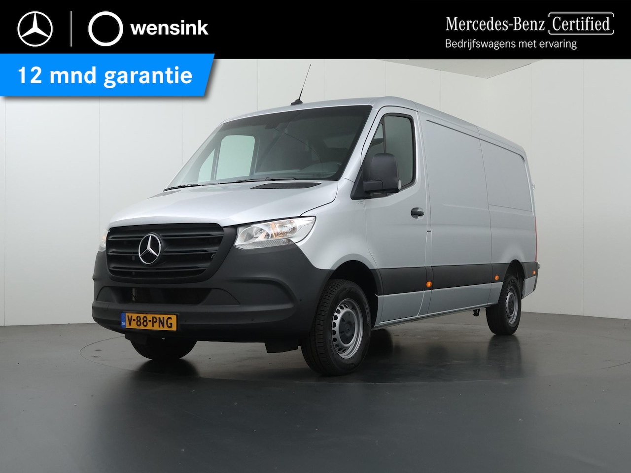 Mercedes-Benz Sprinter - 317 CDI | L2 H1 | PRO | AUTOMAAT | NAVIGATIE | AIRCO | W73 BREDE ACHTEROPSTAP | 3-ZITS | A - AutoWereld.nl