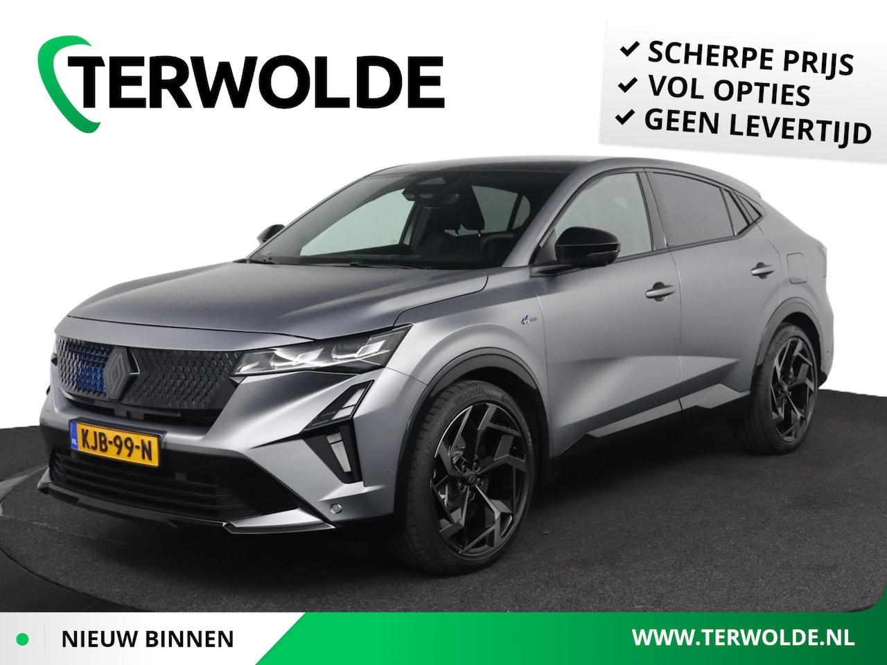 Renault Rafale - atelier Alpine hyper hybrid E-Tech 4x4 300 | Full Options | Matte grijs | - AutoWereld.nl